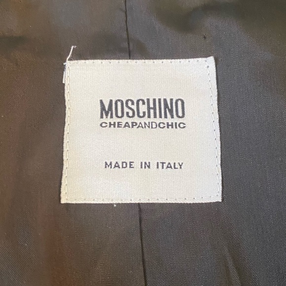 Vintage 2000s Moschino Blazer Suit Jacket - Picture 6 of 8